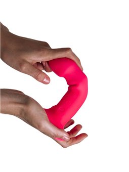 Adrien Lastic Hitsens 2 Vibe - Dildo Vibrante in Silicone Rosa 17,2 Cm