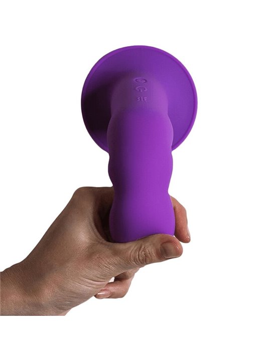 Adrien Lastic Hitsens 3 Vibe - Purple Silicone Vibrating Dildo 18.2 cm