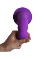 Adrien Lastic Hitsens 3 Vibe - Purple Silicone Vibrating Dildo 18.2 cm