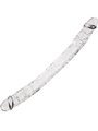 Alive Supreme - Realistic Double Dildo in Transparent Silicone 38.5 cm