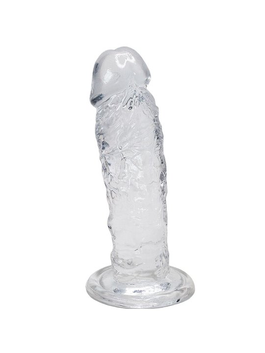 Alive Majestic - Pene Realistico Trasparente con Ventosa 14,7 Cm