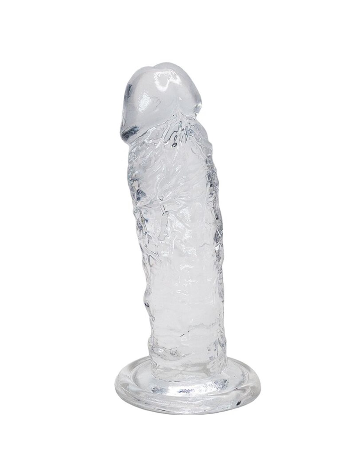 Alive Majestic - Pene Realistico Trasparente con Ventosa 14,7 Cm