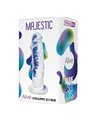 Alive Majestic - Pene Realistico Trasparente con Ventosa 14,7 Cm