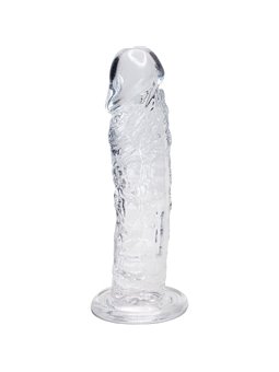 Alive Empire - Pene Realistico Trasparente con Ventosa 19,3 Cm