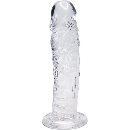 Alive Empire - Realistic Transparent Penis with Suction Cup 19.3 cm