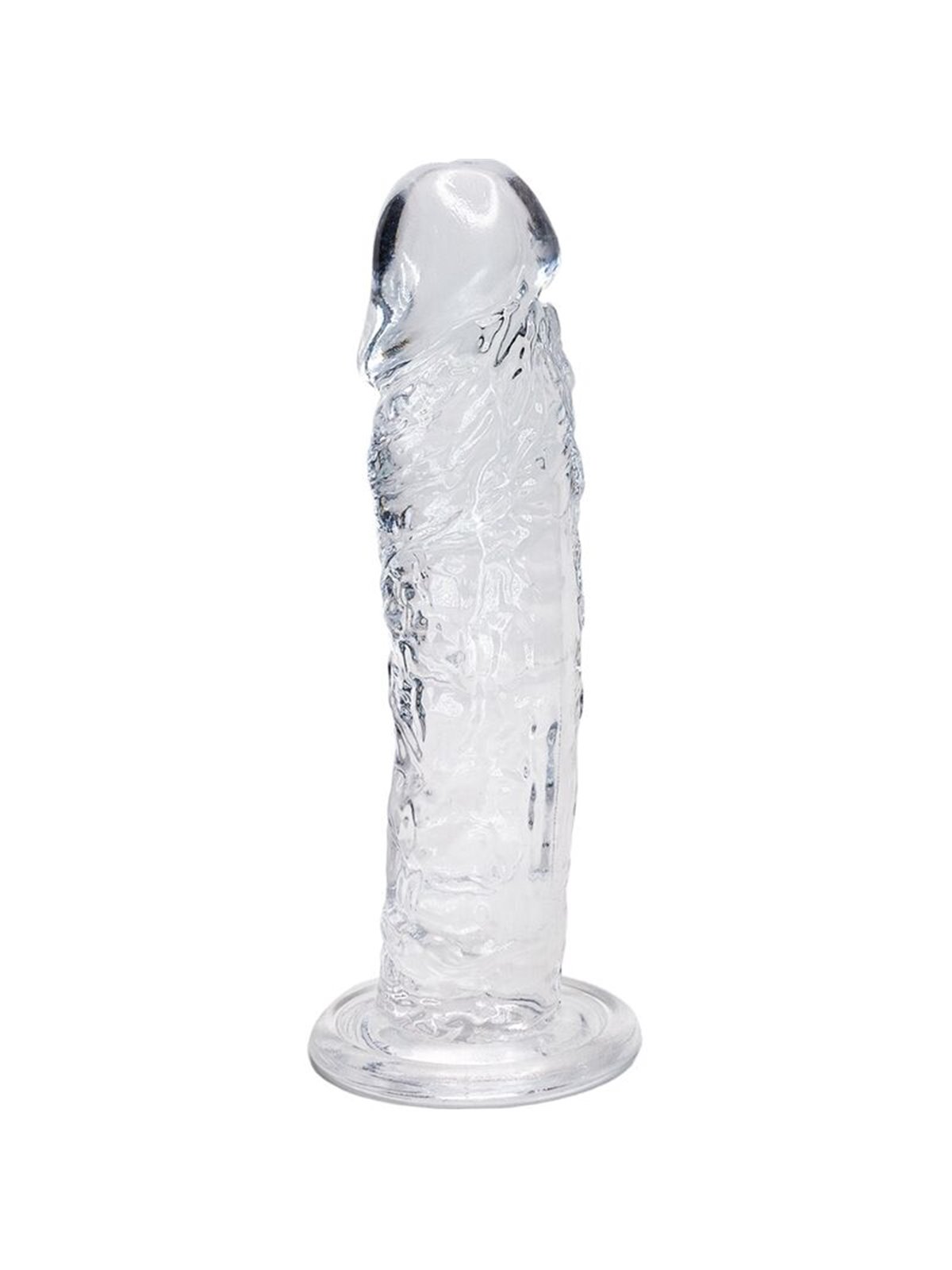 Alive Empire - Realistic Transparent Penis with Suction Cup 19.3 cm