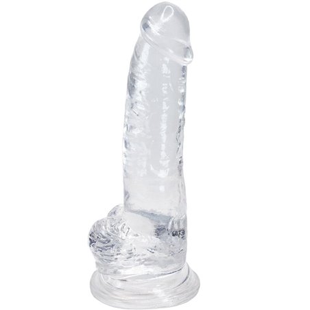 Alive Torrent - Pene Realistico in Silicone Trasparente 20,6 Cm