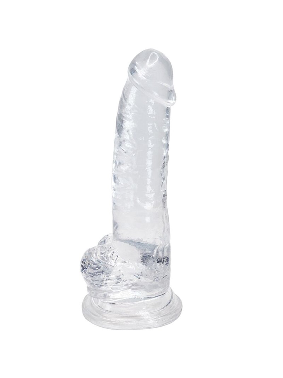 Alive Torrent - Pene Realistico in Silicone Trasparente 20,6 Cm