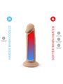 Silexd - Realistic Thermoreactive Silicone Penis 15.4 cm Beige Mod 2