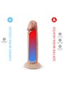 Silexd - Premium Thermoreactive Silicone Realistic Penis 19 cm Mod 2