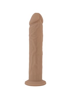 Silexd - Pene Realistico in Silicone Liquido 22,8 Cm Beige Mod 9