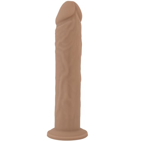 Silexd - Pene Realistico in Silicone Liquido 22,8 Cm Beige Mod 9