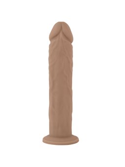 Silexd - Pene Realistico in Silicone Liquido 22,8 Cm Beige Mod 9