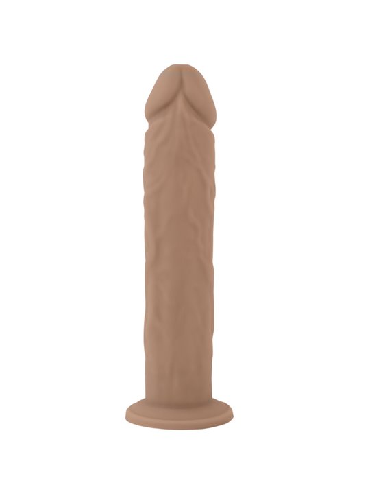 Silexd - Pene Realistico in Silicone Liquido 22,8 Cm Beige Mod 9