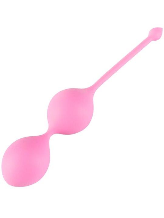 Alive U-Tone Balls - Palle di Kegel in Silicone Rosa 18 Cm
