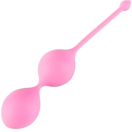 Alive U-Tone Balls - Palle di Kegel in Silicone Rosa 18 Cm