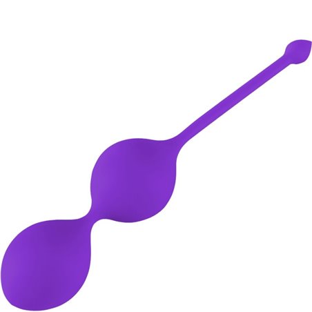 Alive U-Tone Balls - Palle di Kegel in Silicone Viola 18 Cm