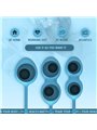 Intense Charli - Palle di Kegel in Silicone Blu 3 Pz 48/76/97 Gr.