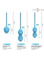 Intense Charli - Palle di Kegel in Silicone Blu 3 Pz 48/76/97 Gr.