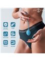 Intense Charli - Blue Silicone Kegel Balls, 3 pcs, 48/76/97 g
