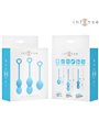 Intense Charli - Palle di Kegel in Silicone Blu 3 Pz 48/76/97 Gr.