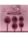 Intense Charli - Palle di Kegel in Silicone Bordeaux 3 Pz 48/76/97 Gr.