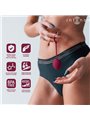 Intense Charli - Palle di Kegel in Silicone Bordeaux 3 Pz 48/76/97 Gr.