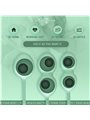Intense Charli - Green Silicone Kegel Balls 3 pcs 48/76/97 g