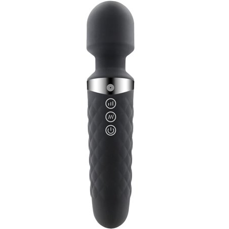 Alive Be Wanded - Black Silicone Wand Massager Vibrator