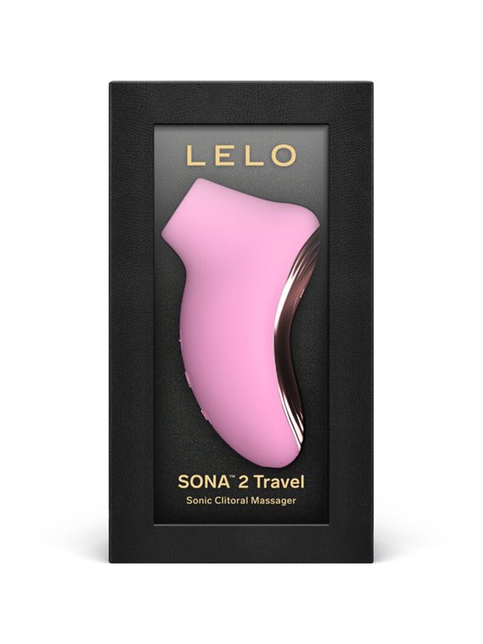 Lelo Sona 2 Travel - Massaggiatore Sonico Rosa da Viaggio per Clitoride