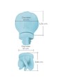 Adrien Lastic Caress - Blue Silicone Clitoral Stimulator 5 in 1
