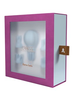 Adrien Lastic Caress - Blue Silicone Clitoral Stimulator 5 in 1