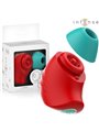 Intense Donnie - Stimolatore Clitorideo in Silicone Rosso/Verde