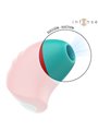 Intense Donnie - Stimolatore Clitorideo in Silicone Rosso/Verde