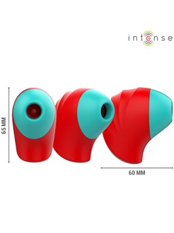 Intense Donnie - Red/Green Silicone Clitoral Stimulator