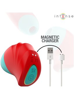 Intense Donnie - Red/Green Silicone Clitoral Stimulator