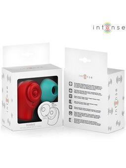 Intense Donnie - Red/Green Silicone Clitoral Stimulator