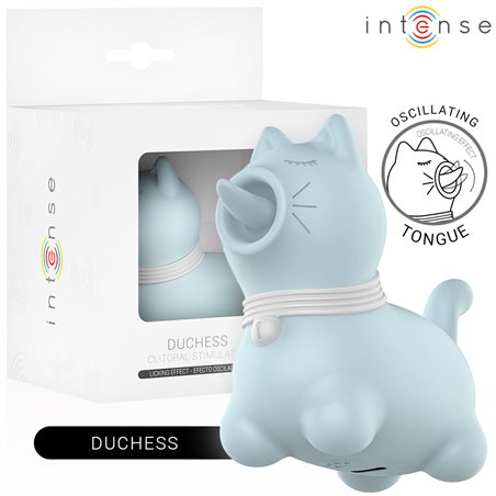 Intense Duchess - Stimolatore Clitorideo Blu Rotante Oscillante