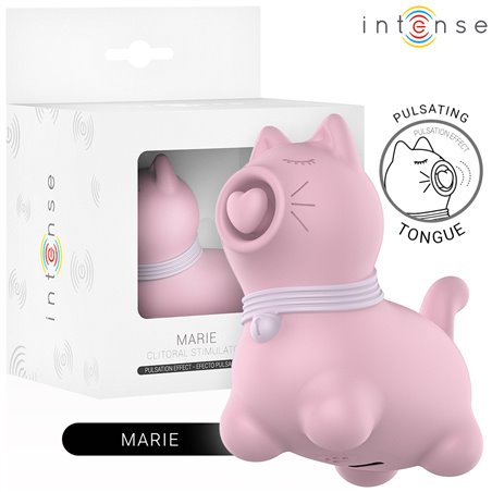 Intense Duchess - Stimolatore Clitorideo Rosa Rotante Oscillante
