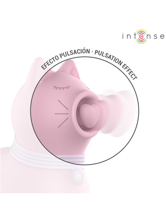 Intense Duchess - Stimolatore Clitorideo Rosa Rotante Oscillante