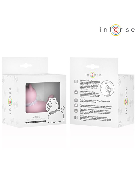 Intense Duchess - Stimolatore Clitorideo Rosa Rotante Oscillante