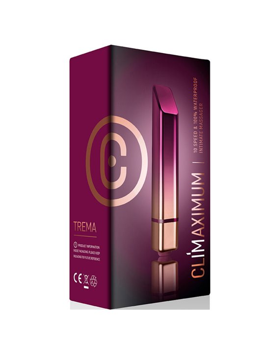 Climaximum Trema - Vibratore a Forma di Rossetto in Silicone