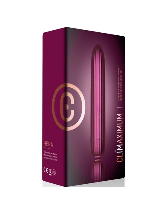 Climaximum Hera - Vibratore a Proiettile in Silicone Testurizzato