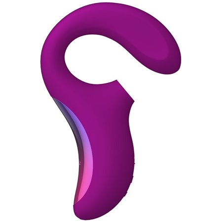 Lelo Enigma - Massaggiatore a Doppia Stimolazione in Silicone Viola