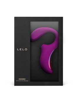 Lelo Enigma - Massaggiatore a Doppia Stimolazione in Silicone Viola