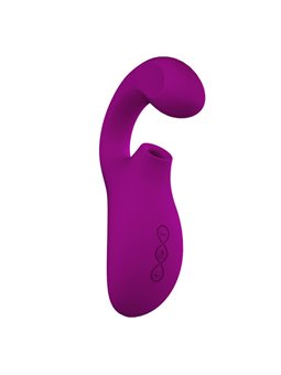 Lelo Enigma - Massaggiatore a Doppia Stimolazione in Silicone Viola