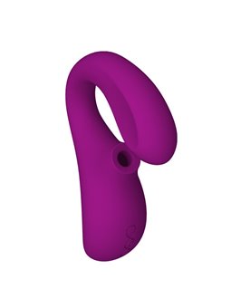 Lelo Enigma - Massaggiatore a Doppia Stimolazione in Silicone Viola