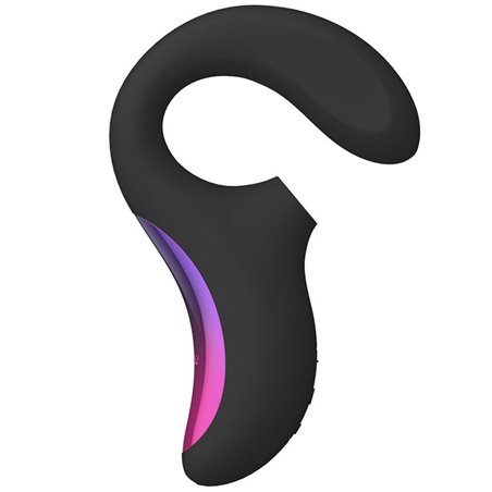 Lelo Enigma - Massaggiatore a Doppia Stimolazione in Silicone Nero