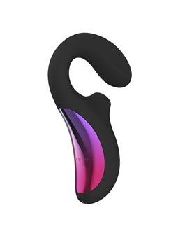 Lelo Enigma - Massaggiatore a Doppia Stimolazione in Silicone Nero