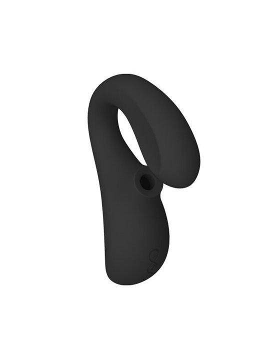 Lelo Enigma - Massaggiatore a Doppia Stimolazione in Silicone Nero
